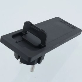 Resim Tek-İş Fiş Yassı Topraklı Fiş Siyah 