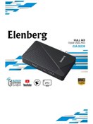 Resim Elenberg Internet Tv Destekli Bluetooth Kumandalı Full Hd Uydu Alıcı 