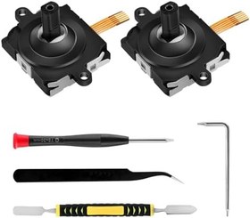 Resim TOMSIN Replacement Joysticks for Oculus Quest 2 Controller, OQ2 Analog Stick Transducer Drift Repair Kit 