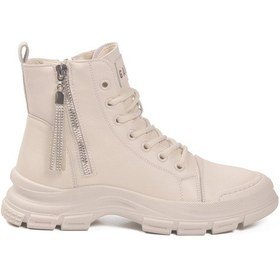 Resim Beyaz Memory Foam Kaymaz Taban Kadın Bot Neptün Z Beyaz 