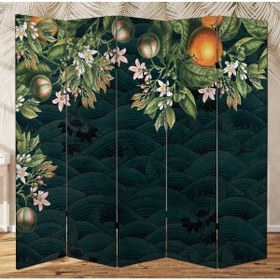Resim dbsanat Doğa Temalı Özel Tasarım Paravan Room Divider 180 x 200 cm 