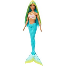 Resim Barbie Deniz Kızı Bebekler HRR02-HRR03 