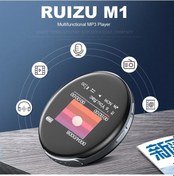 Resim Geeroyoo Ruızu M1 Taşınabilir Mp3 Çalar: 8gb, Bluetooth 4.0, Fm Radyo, Renkli Ekran, Çoklu Medya Desteği, Siyah 