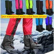 Resim 2 adet Ayarlanabilir Dış Mekan Bot Kılıfları - Su Geçirmez, Kum ve Kar Koruması, Böcek-Diri Hiking Gaiters Avcılık, Bisiklet ve Kış Sporları İçin (Çok Renk Seçenekleri), Hiking Aksesuarları, Yüksek Kaliteli Bot Kılıfları, Dayanıklı Bot Kılıfları 