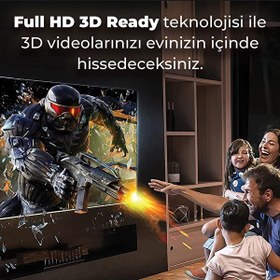 Resim Bix NHD03 4K@60HZ 18 Gbps Veri Aktarım Destekli 2.0 3 Metre HDMI Kablo 