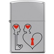 Resim Zippo Man And Woman Love Çakmak - 250-042655 