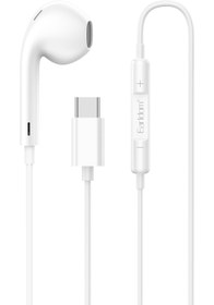 Resim Earldom E72L Tek Kulak İçin Lightning BT 5.0 Kablolu Kulaklık - Beyaz 379090 