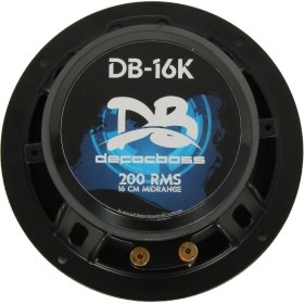 Resim Defacbass DB-16K 16 cm Kurşun Göbek Midrang (Kapı Içlerine ve Pandizota Uygun Yüksek Performanslı) 