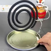 Resim 2 adet Esnek Metal Sivrisinek Bobin Klipsi - Çift Başlı Timsah Tasarımı, Bükülebilir ve Dönebilir DIY Masaüstü Not Tutucuları, Yaratıcı Fotoğraf Klipsleri, Fiyat Etiketi Göstergesi, Tütsü Tutucu | Yaratıcı saç tokası Tasarımı | Dayanıklı Metal saç tokası 