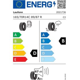 Resim Laufenn 165/70 R14C 89/87R X Fit Van Lv01 M+S C Yaz Lastiği 2024 