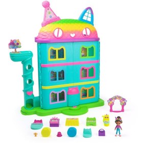 Resim Nessiworld 70742 Gabbys Dollhouse Festival Evi Eğlenceli Müzikli Oyun Seti 63 cm -Spinmaster 