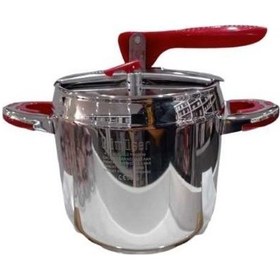 Resim Gümüşer Çelik Düdüklü Tencere 5 L Gri 