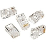 Resim BiSıfır Rj45 Cat6 8p8c Konnektör jak (10 Adet) 