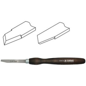 Resim Narex 817510 Ahşap Torna Bıçağı Kare Sonlu Sağ Ağız 14X105 Mm 