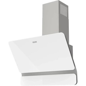 Resim Uğur Uad 6022D BA4D 60 cm Beyaz Cam Duvar Tipi Ankastre Davlumbaz 