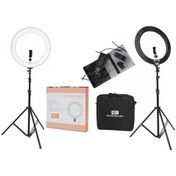 Resim Gdx Pro Ring Light Iı 500 Led 85w Bicolor Youtuber Kit Makeup Kit 