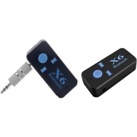 Resim Metus Bluetooth Müzik Alıcısı 3.5 Mm Aux Adaptör Araç Kiti 3in1 - Cyber An-6999 X6 