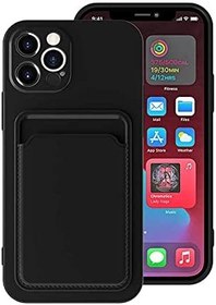 Resim Zore Apple ile uyumlu iPhone 12 Pro Kılıf ​​Ofix Kapak Siyah 