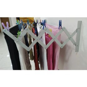 Resim Compact Çamaşır Kurutma Askısı Yeni Nesil 7 Metre Askı Alanı 