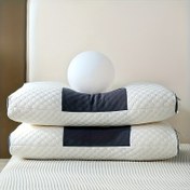 Resim 1 Adet/2 Adet Ortopedik Boyun Yastığı - Omurga Hizalama ve Rahatlama, Kontur Tasarım, Makinede Yıkanabilir, %100 Polyester Dolgu, Karışık Renkler, Tüm Mevsimler İçin Uygun, Sırt, Yan ve Karın Uykuculara Özel, Modern Yatak Odası Dekoru, Pürüzsüz Kumaş Yüzey, Fermuarlı 