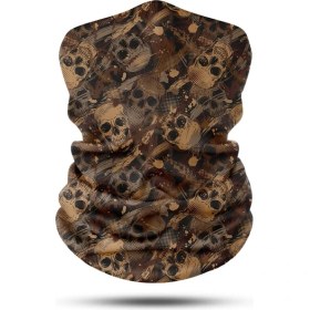 Resim Motorcu Boyunlugu Unisex Bandana Motosiklet Bandana Boyunluk Kadın Erkek Headwear BDKM190 