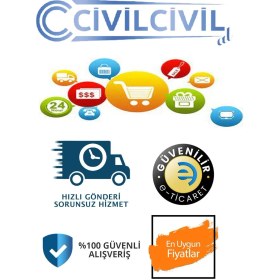 Resim Eks E -120- Ee Ekonumik Paraşüt Tip Emniyet Kemeri x 5 Adet 