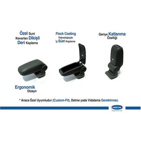 Resim Opel Corsa E Kol Dayama Siyah 2015- 