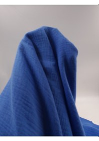 Resim Lüks Müslin Kumaş Mavi 