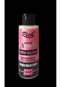 Resim High Gloss Su Bazlı Vernik Parlak 120 Cc 