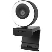 Resim Cbtx H780 1080P 60FPS Taşınabilir Dolgu Işıklı Çözünürlüklü USB Webcam 
