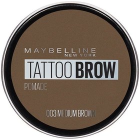 Resim Maybelline new york tattoo brow kaş pomadı - 03 medium brown (orta ton) 