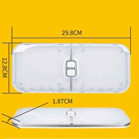 Resim Rv Işıkları Iç Mekan, 3 Renkli Tem Kampçı Işığı, 204 LED Kısılabilir LED Işık Armatürü, Rv/kampçılar/araba/römork/tekne Için (Yurt Dışından) 
