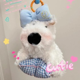 Resim OIMG Yeni 1 Adet Karikatür Çanta Çekicilik Anahtarlık Sevimli Iyi Şanslar Hediye Peluş Oyuncaklar Bebekler (Yurt Dışından) 