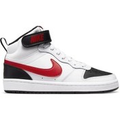 Resim Nike Court Borough Mıd 2 (GS) Kadın Günlük Spor Ayakkabı Cd7782-110-beyaz-syh 
