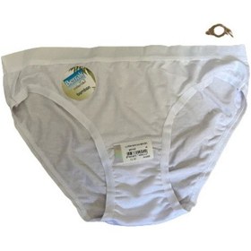 Resim Berrak 3 Adet Bambu Bikini Külot Beyaz 