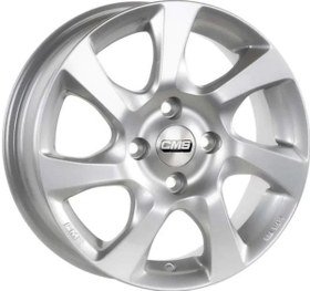 Resim CMS-1060-01 6.5x16" -4x108 ET32 65.1 Silver Jant (4 Adet) 