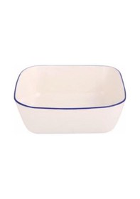 Resim Porland Blue Stripe 6 Lı Kase Seti 12x12 Cm 04alm006881 Beyaz - Mavi 