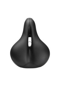 Resim Baısk Xbyc 1800 Deri Yaylı Geniş Mtb Bisiklet Koltuğu Siyah Renk 