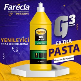 Resim Farecla G3 Extra Plus Yüksek Aşındırıcı Derin Çizik Giderici Pasta 1lt 