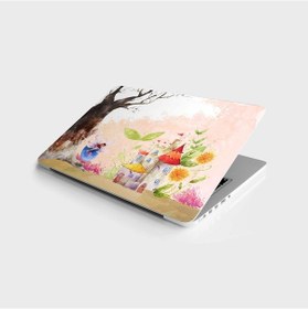 Resim Laptop Sticker Bilgisayar Notebook Pc Kaplama Etiketi Çocuk Ağaç 