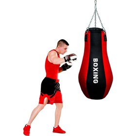 Resim Spor Byfit Salon Tipi Özel Tasarım Armut Modelli Boks Torbası 