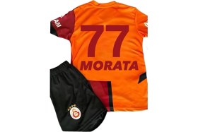 Resim Alaturka Mix 2024/25 Galatâsarây. /#77/.alvaro/morata Iç Saha Çocuk Forma 5-Yıldız 4 Lü Set 