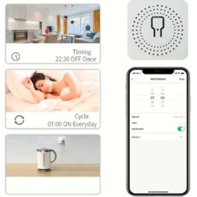 Resim Tuyam smart 2 Yönlü Zamanlayıcı Akıllı Işık Anahtarı 