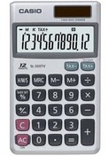 Resim Casio SL-320TV-W-DP 12 Hane Cep Tipi Hesap Makinesi 