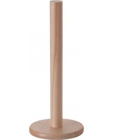 Resim IKEA PAMPIG 30 CM MASİF AHŞAP KAYIN KAĞIT HAVLULUK HAVLU TUTUCU 