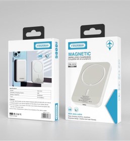 Resim Genel Markalar Powerbank 5000 Mah Mini Magsafe Wireless Charging Type-C Telefon Magnet Özellikli Modern Tasarım 8 