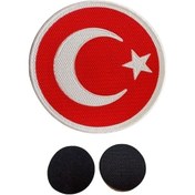 Resim Kural18 Cırtlı 3 Boyutlu Tpu Türk Bayrağı Arması 