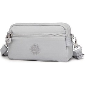 Resim Smart Bags 1112 Krınkle Kumaş Postacı Çantası (Açık Gri) Açık Gri 