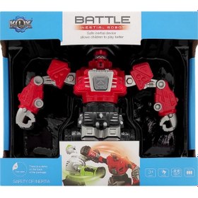 Resim Birlik Oyuncak Savaşan Boksör Robotlar Kırmızı Klx700-17a Robot 