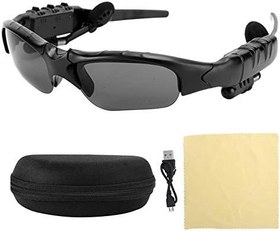 Resim Kablosuz Güneş Gözlüğü, Stereo Ses Güneş Gözlüğü, Müzik Çağrısı Kulaklık Gözlükleri, Stereo Ses Çalan Müzik Çağrısı Kulaklık Malzemeleri, Ergonomik Tasarım, Dayanıklı, Ev, Ofis, Seyahat Için 